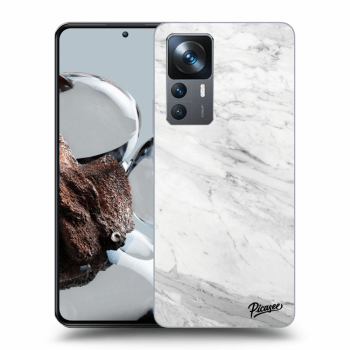 Ovitek za Xiaomi 12T - White marble