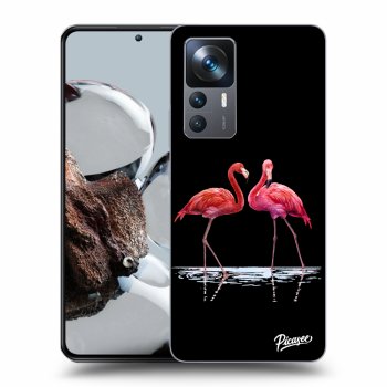 Picasee ULTIMATE CASE za Xiaomi 12T Pro - Flamingos couple