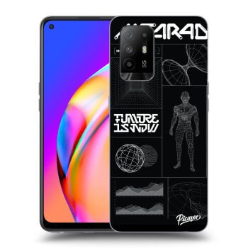 Picasee silikonski črni ovitek za OPPO A94 5G - BLACK BODY