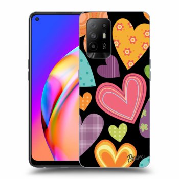Ovitek za OPPO A94 5G - Colored heart