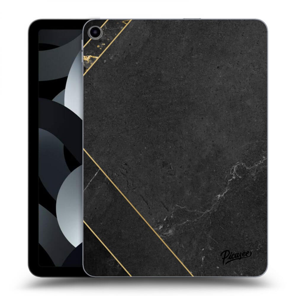 Picasee silikonski črni ovitek za Apple iPad 10,9" 2022 (10.gen.) - Black tile