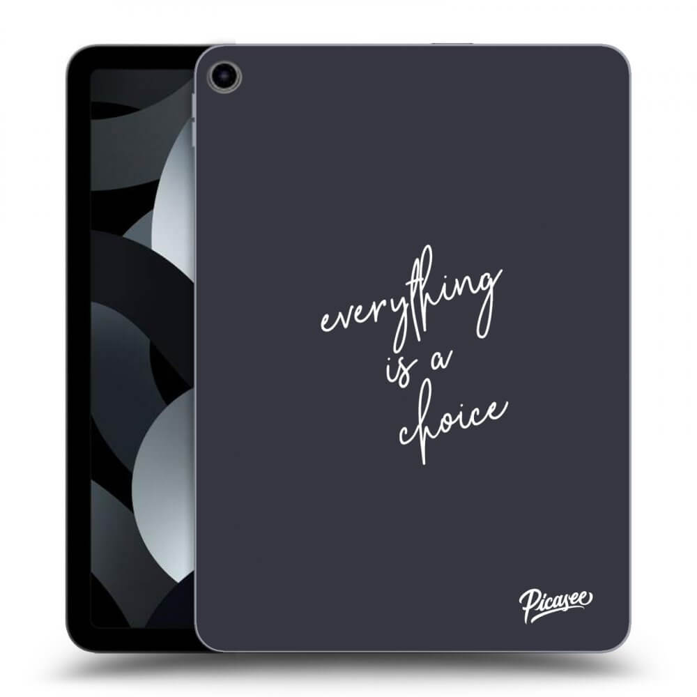 Picasee silikonski črni ovitek za Apple iPad 10,9" 2022 (10.generace) - Everything is a choice