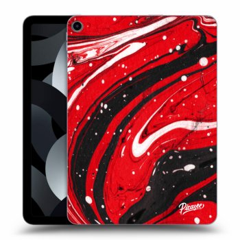 Picasee silikonski prozorni ovitek za Apple iPad 10,9" 2022 (10.generace) - Red black