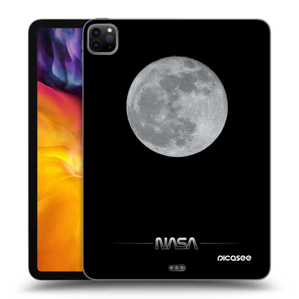 Picasee silikonski črni ovitek za Apple iPad Pro 11" 2022 M2 (4.generace) - Moon Minimal