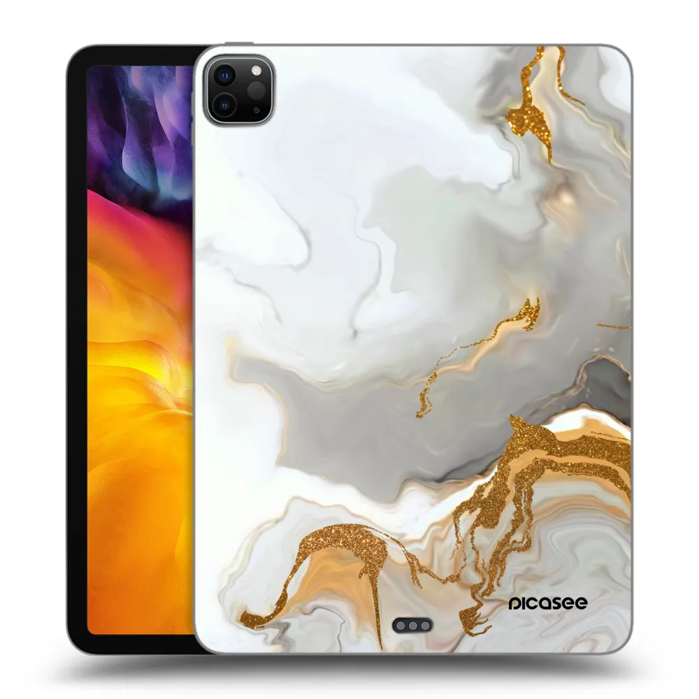 Picasee silikonski črni ovitek za Apple iPad Pro 11" 2022 M2 (4.generace) - Her