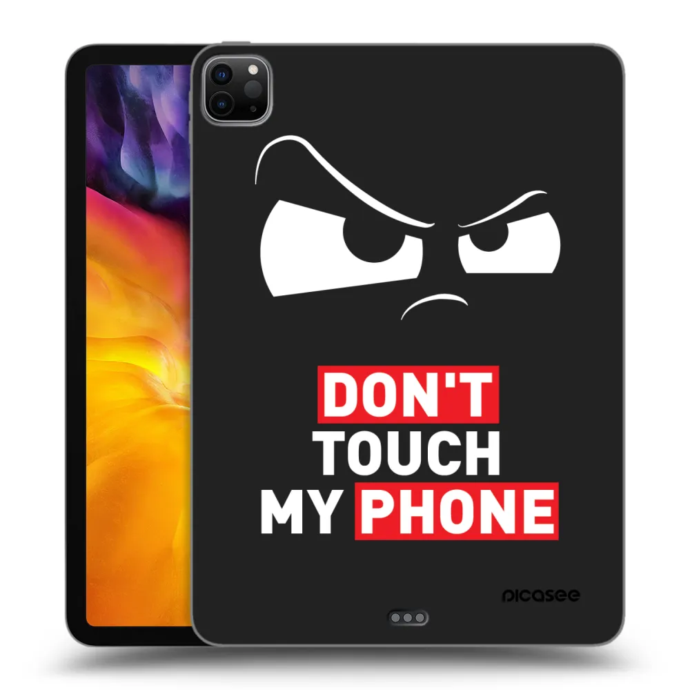 Picasee silikonski črni ovitek za Apple iPad Pro 11" 2022 M2 (4.generace) - Cloudy Eye - Transparent