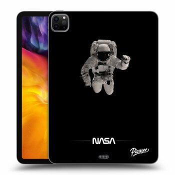 Picasee silikonski črni ovitek za Apple iPad Pro 11" 2022 M2 (4.generace) - Astronaut Minimal