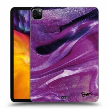 Ovitek za Apple iPad Pro 11" 2022 M2 (4.generace) - Purple glitter