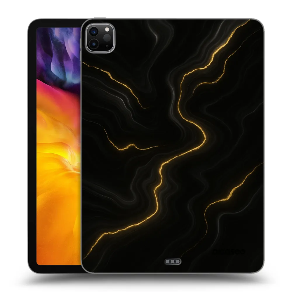 Picasee silikonski črni ovitek za Apple iPad Pro 11" 2022 M2 (4.generace) - Thunder