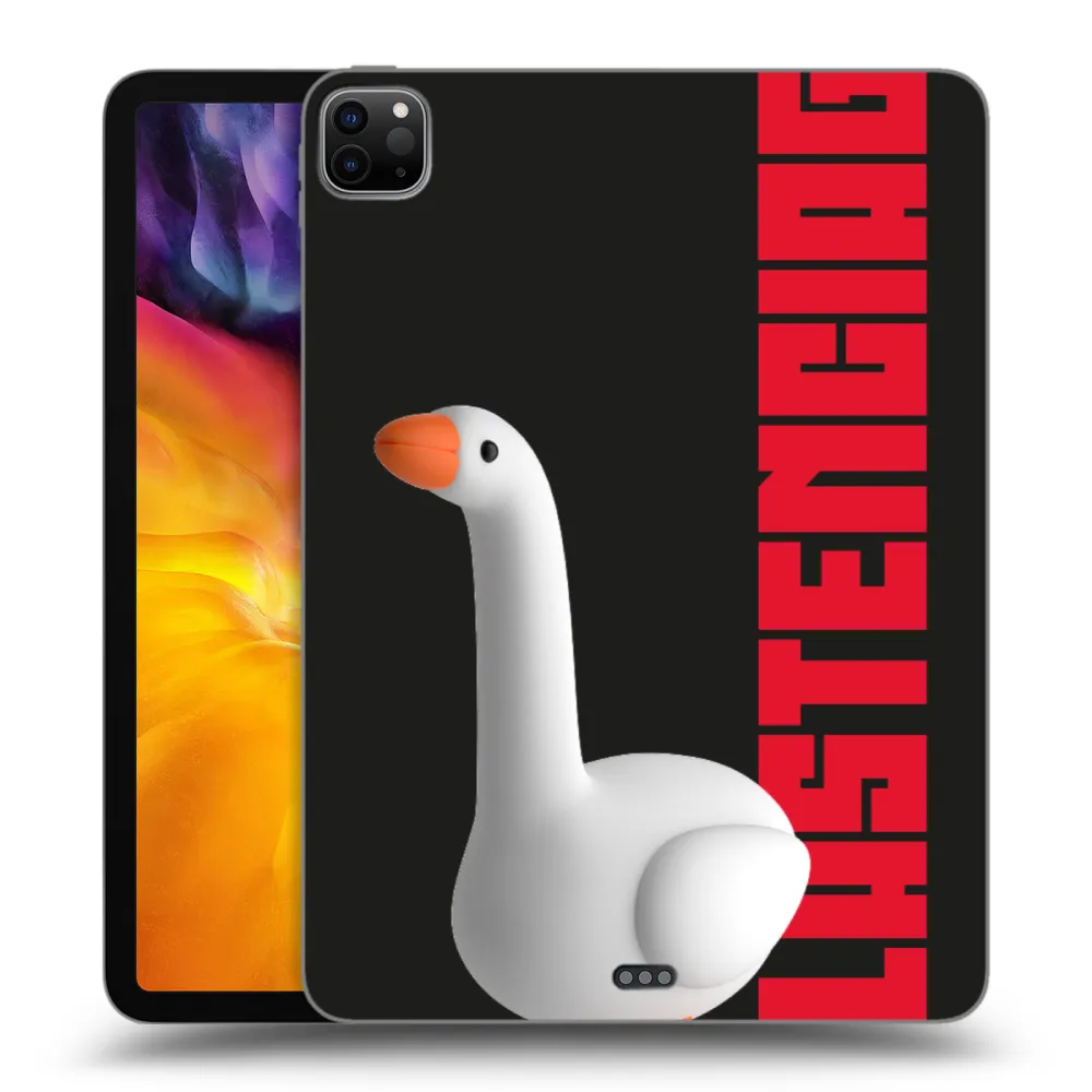 Picasee silikonski črni ovitek za Apple iPad Pro 11" 2022 M2 (4.generace) - Kiky Ricky