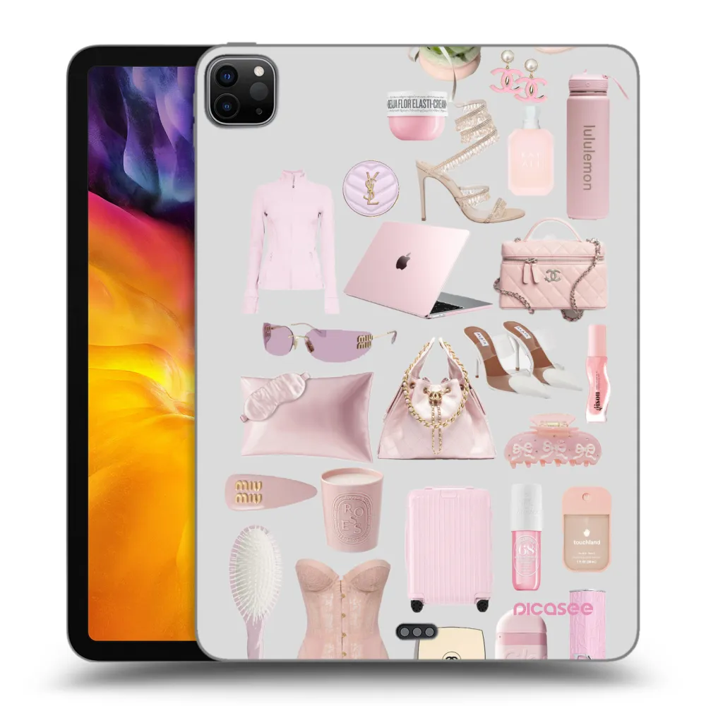 Picasee silikonski črni ovitek za Apple iPad Pro 11" 2022 M2 (4.generace) - Glam Babe
