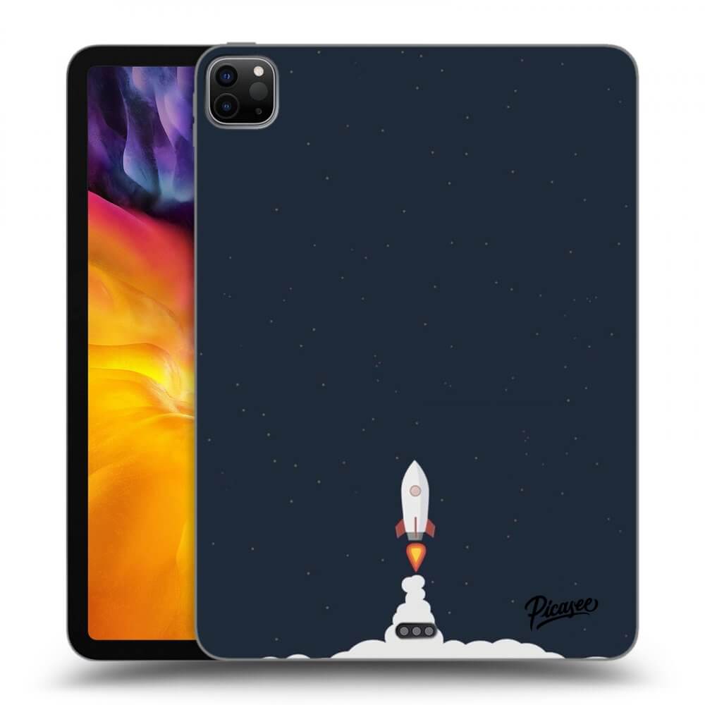 Picasee silikonski črni ovitek za Apple iPad Pro 11" 2022 M2 (4.generace) - Astronaut 2