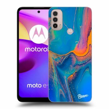Ovitek za Motorola Moto E40 - Rainbow