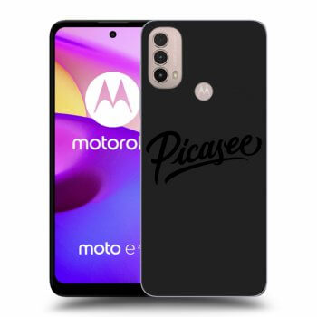 Ovitek za Motorola Moto E40 - Picasee - black
