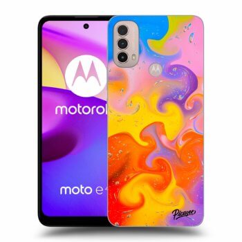 Ovitek za Motorola Moto E40 - Bubbles