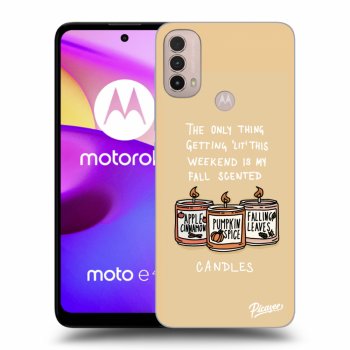 Ovitek za Motorola Moto E40 - Candles