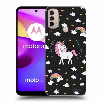 Ovitek za Motorola Moto E40 - Unicorn star heaven