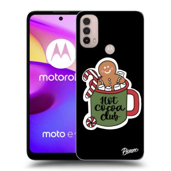 Ovitek za Motorola Moto E40 - Hot Cocoa Club