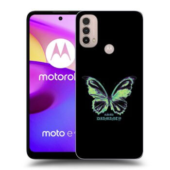Ovitek za Motorola Moto E40 - Diamanty Blue