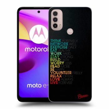 Ovitek za Motorola Moto E40 - Motto life