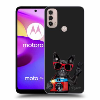 Ovitek za Motorola Moto E40 - French Bulldog