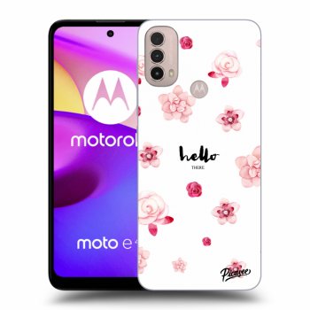 Ovitek za Motorola Moto E40 - Hello there