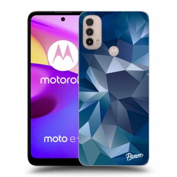 Picasee silikonski črni ovitek za Motorola Moto E40 - Wallpaper