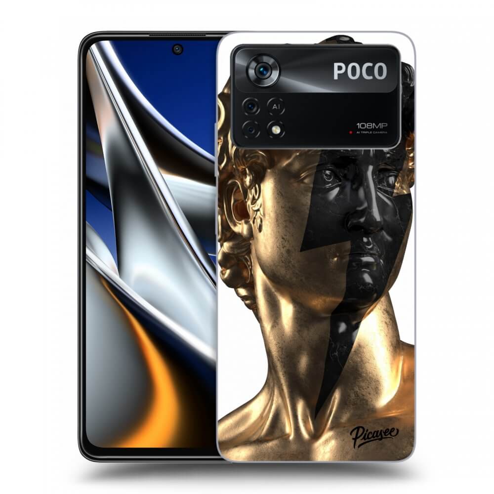 Picasee ULTIMATE CASE za Xiaomi Poco M4 Pro - Wildfire - Gold
