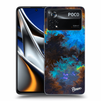 Picasee silikonski črni ovitek za Xiaomi Poco M4 Pro - Space