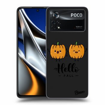 Picasee silikonski črni ovitek za Xiaomi Poco M4 Pro - Hallo Fall