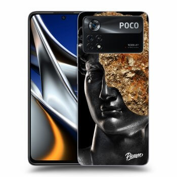 Picasee silikonski črni ovitek za Xiaomi Poco M4 Pro - Holigger