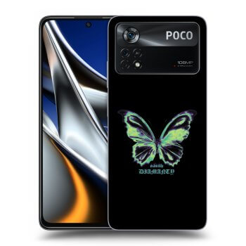 Ovitek za Xiaomi Poco M4 Pro - Diamanty Blue