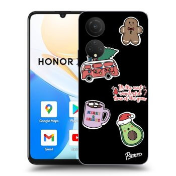 Ovitek za Honor X7 - Christmas Stickers