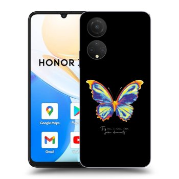 Ovitek za Honor X7 - Diamanty Black