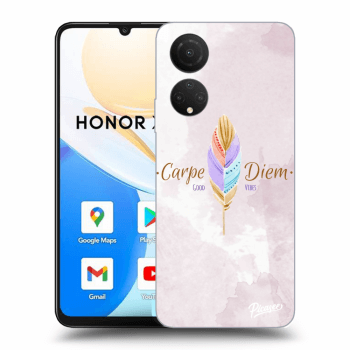 Picasee silikonski prozorni ovitek za Honor X7 - Carpe Diem