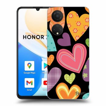 Ovitek za Honor X7 - Colored heart
