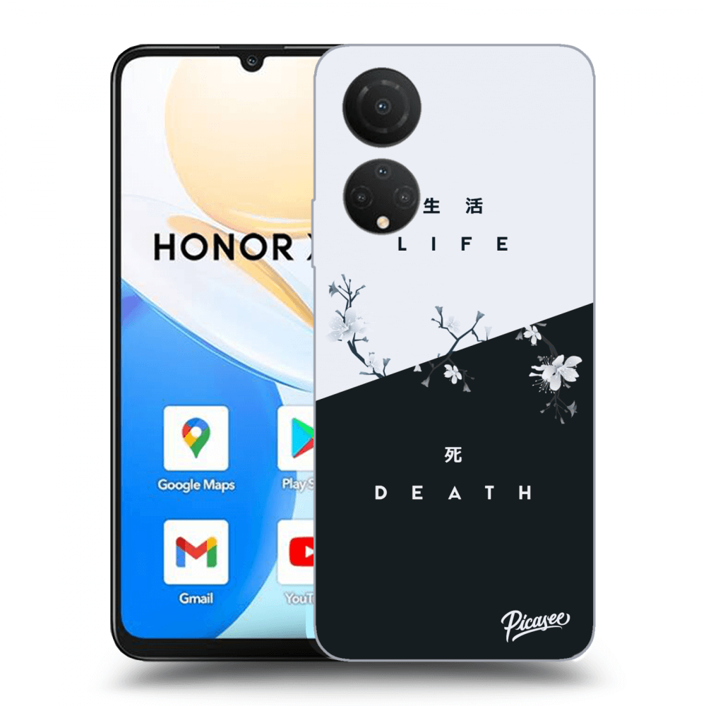 Picasee silikonski prozorni ovitek za Honor X7 - Life - Death