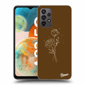 Picasee ULTIMATE CASE za Samsung Galaxy A23 A235F 4G - Brown flowers