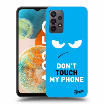 Ovitek za Samsung Galaxy A23 - Angry Eyes - Blue