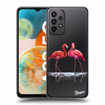 Ovitek za Samsung Galaxy A23 - Flamingos couple