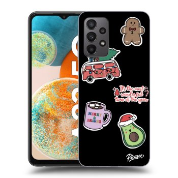 Picasee ULTIMATE CASE za Samsung Galaxy A23 A235F 4G - Christmas Stickers