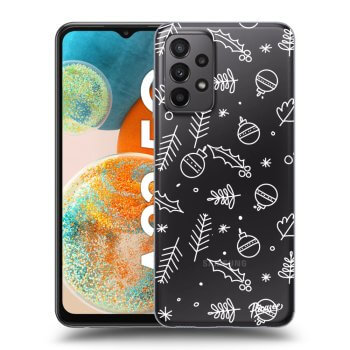 Picasee silikonski prozorni ovitek za Samsung Galaxy A23 A235F 4G - Mistletoe