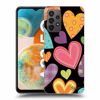 Ovitek za Samsung Galaxy A23 - Colored heart