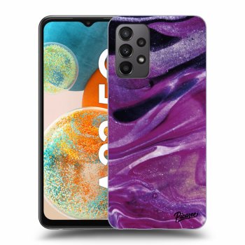 Ovitek za Samsung Galaxy A23 - Purple glitter