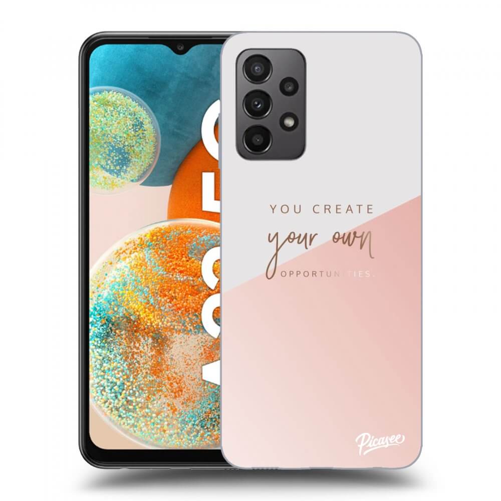 Picasee silikonski črni ovitek za Samsung Galaxy A23 A235F 4G - You create your own opportunities