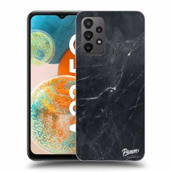 Picasee silikonski prozorni ovitek za Samsung Galaxy A23 A236B 5G - Black marble