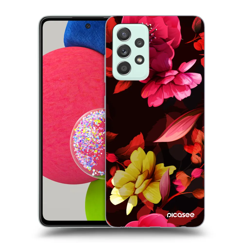 Picasee ULTIMATE CASE za Samsung Galaxy A73 5G - Dark Peonny