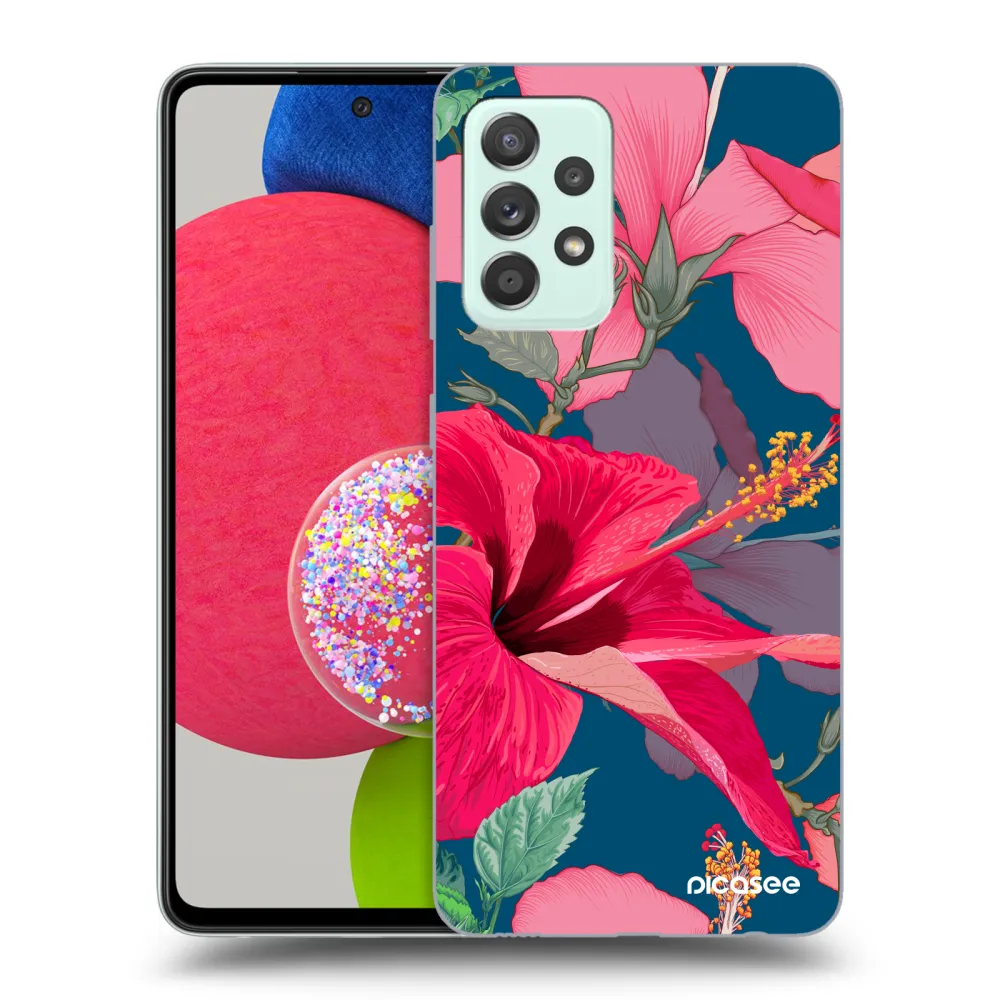 Picasee ULTIMATE CASE za Samsung Galaxy A73 5G - Hibiscus