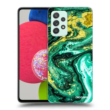 Ovitek za Samsung Galaxy A73 5G - Green Gold