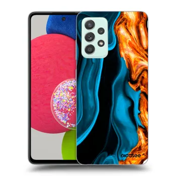 Ovitek za Samsung Galaxy A73 5G - Gold blue